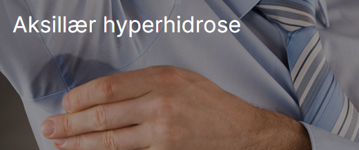 Aksillær hyperhidrose